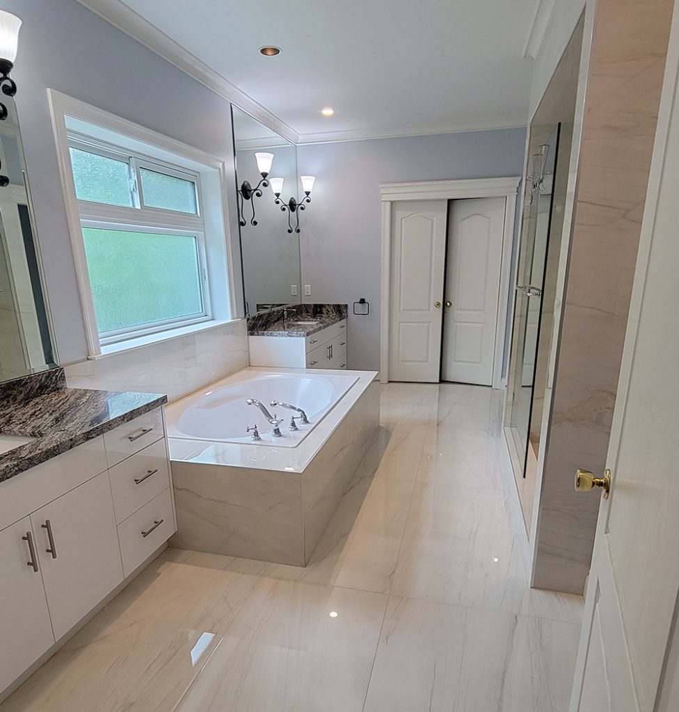 Bathroom renovation